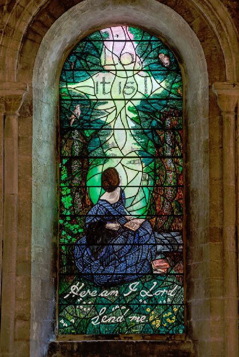 The Calling Window', Romsey Abbey, Hampshire – Florence